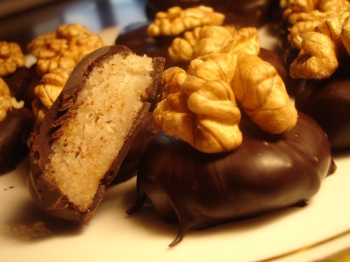 Chutney et chocolats aux noix
