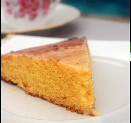 Gâteau à la polenta au citron (lemon polenta cake)