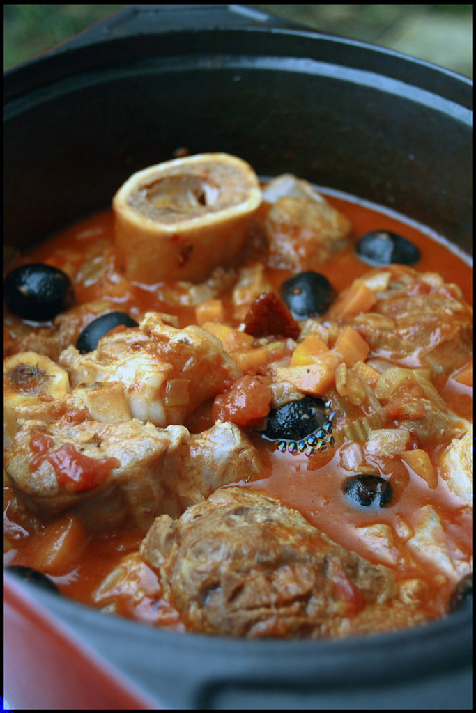 Osso bucco aux tomates séchées à la cremolata (cuisine italienne)