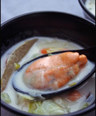Soupe de moules (Mussel Soup – Irlande)