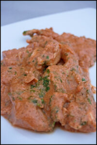 Butter chicken (poulet au beurre)