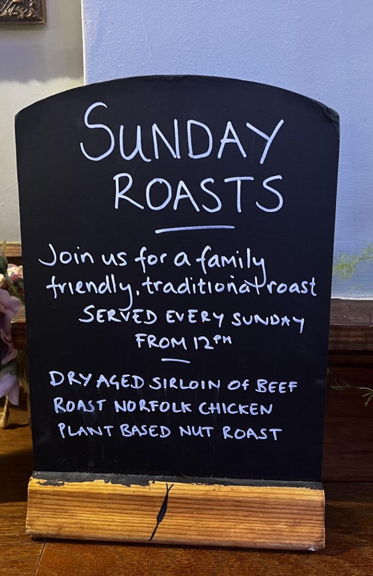 Le sunday roast