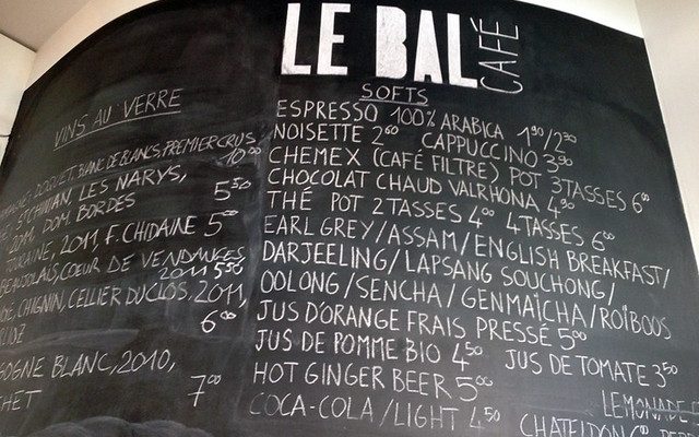 Bal Café (restaurant de cuisine anglaise à Paris)