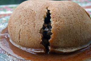 Steak and kidney pudding (pudding anglais au bœuf et rognons)