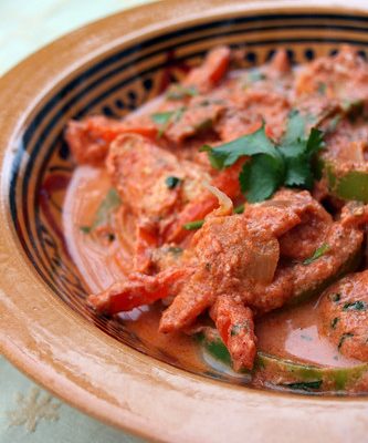 Poulet Tikka Masala (plat traditionnel anglo-indien)