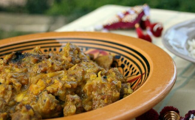 Curry Madras du Capitaine Donovan (curry irlandais)