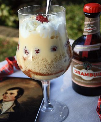 Tipsy Laird Trifle (dessert écossais au Drambuie)