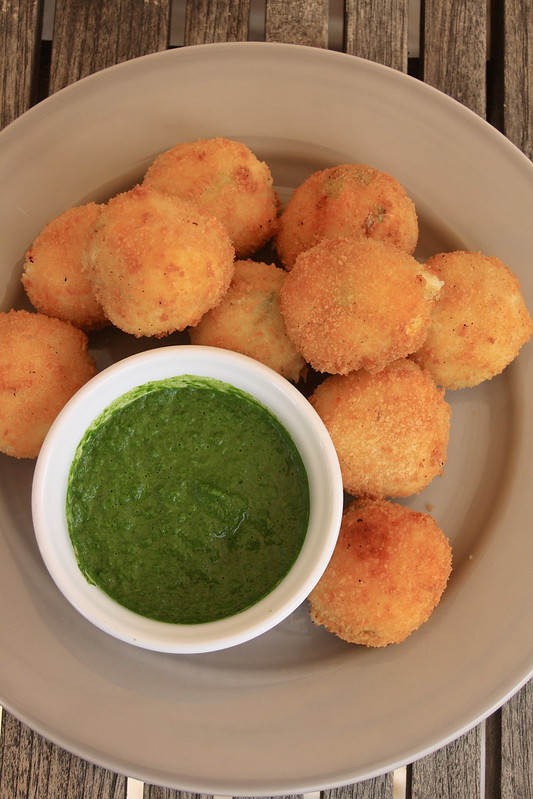 Fishcakes au haddock sauce au cresson