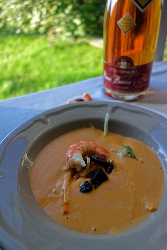 Bisque de langoustines de la baie de Dublin (soupe irlandaise)