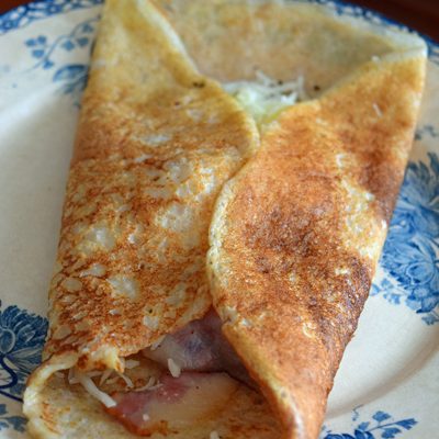 Staffordshire oatcakes (galettes au son d’avoine)