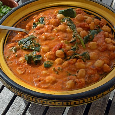 Curry de pois chiches (kadala curry)