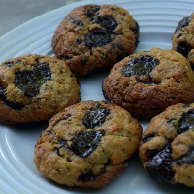 Cookies au beurre de cacahuètes et flocons d’avoine (healthy cookies)