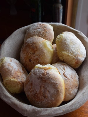 Scottish morning rolls ou baps (recette facile de pain écossais)