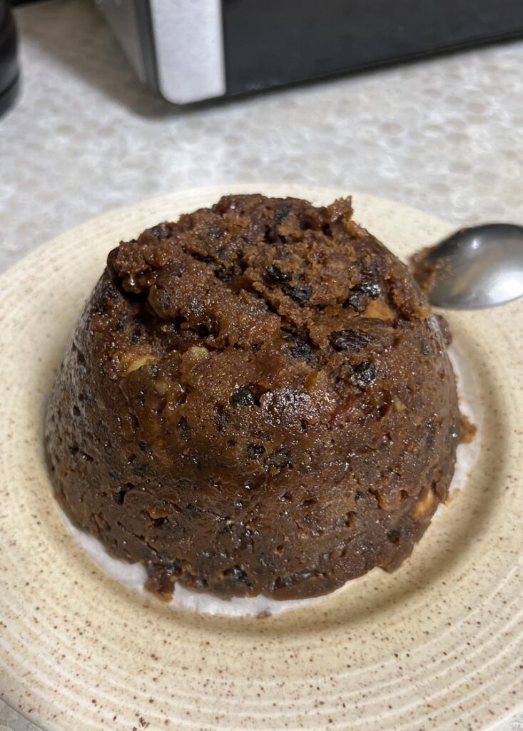 Le Christmas pudding anglais