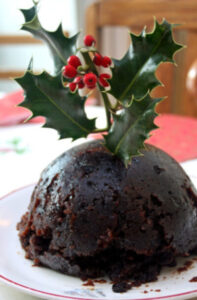 Recette du Christmas pudding et brandy sauce