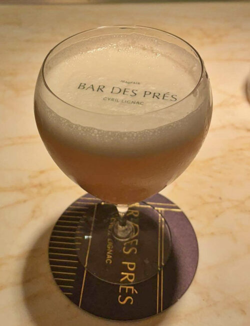 Bar des Près de Cyril Lignac à Londres