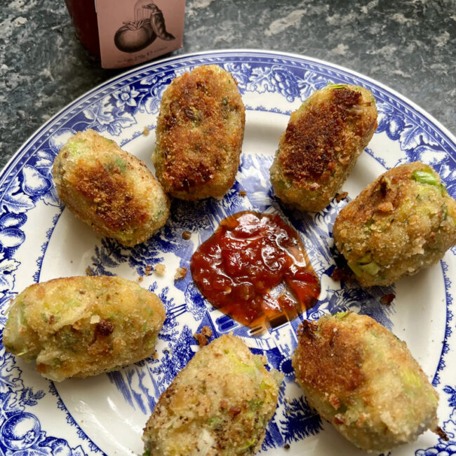 Les Glamorgan sausages