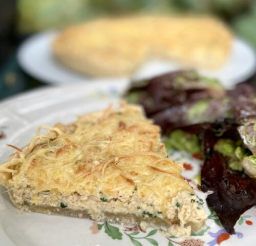 Tarte au crabe et gruyère de Rick Stein