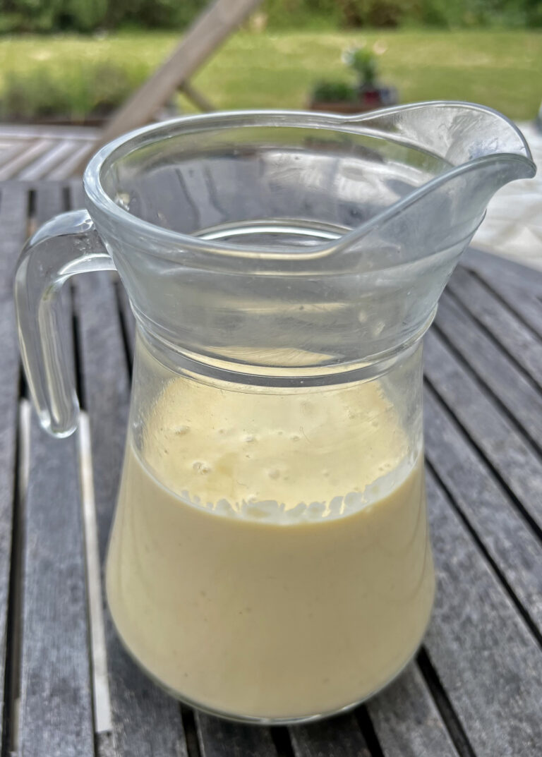 Tout savoir du la custard sauce (crème anglaise)