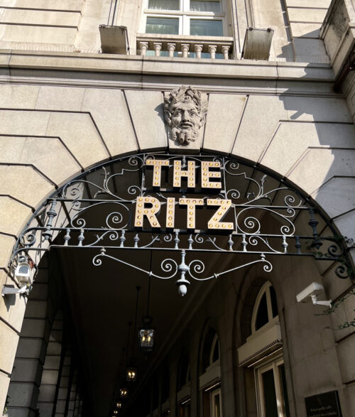 Rivoli bar du Ritz à Londres