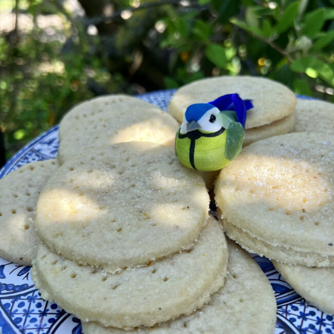 Shortbreads à l’orange et cardamome