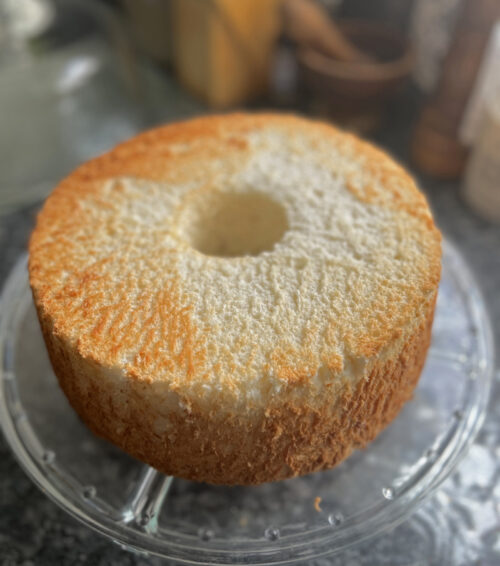 Angel food cake de Martha Stewart