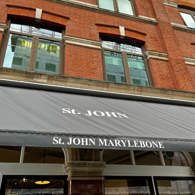 Restaurant St. John Marybone Londres