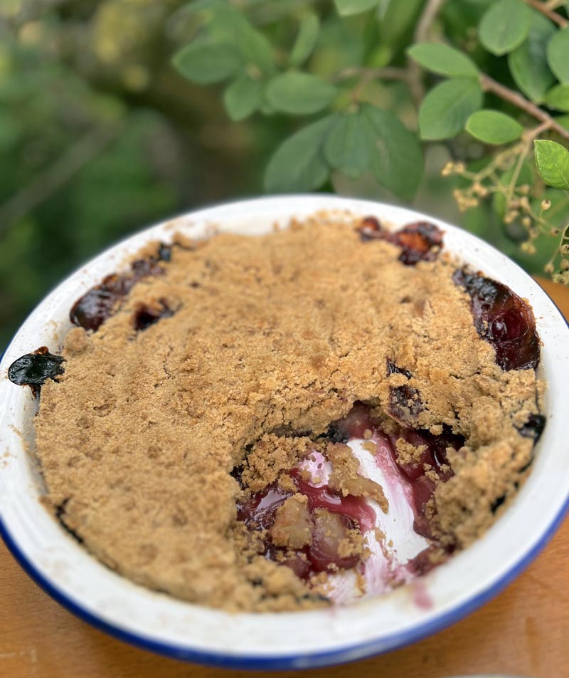 Crumble facile aux pommes