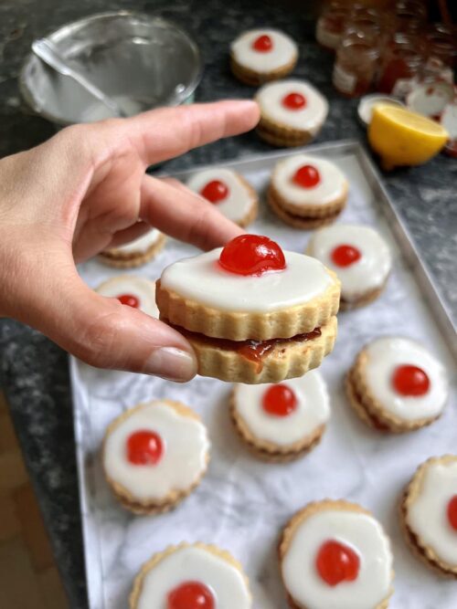 Empire Biscuits (biscuits écossais)