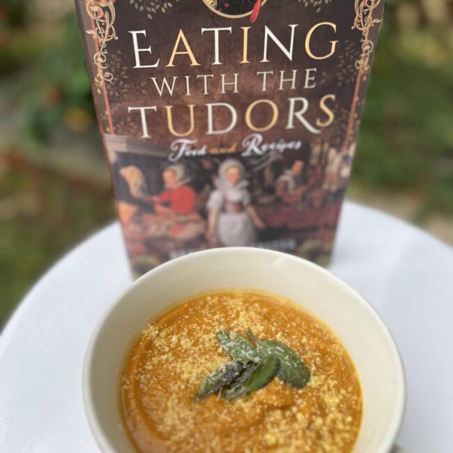 Velouté Tudor de courge Butternut rôtie aux épices du comté East Anglia