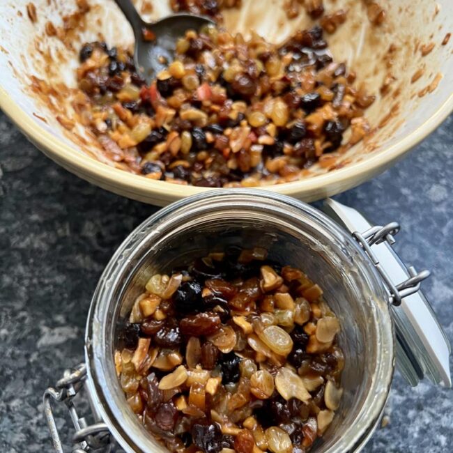 Mincemeat pour les mince pies