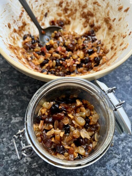 Mincemeat pour les mince pies