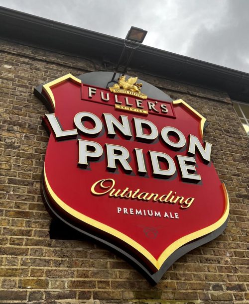 Visite de la brasserie Fuller’s (London Pride)