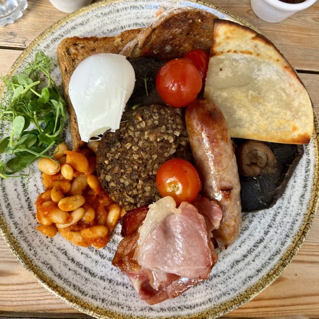 Le Full Scottish Breakfast traditionnel