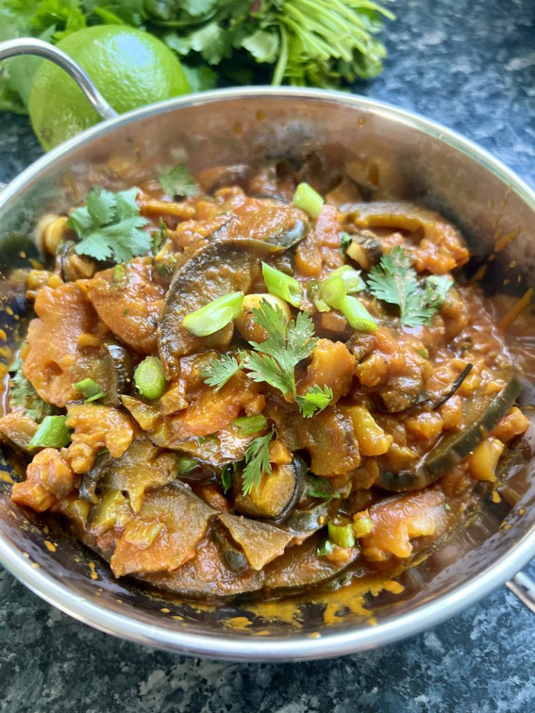 Curry d'aubergine