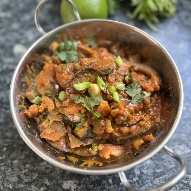 Curry d'aubergine