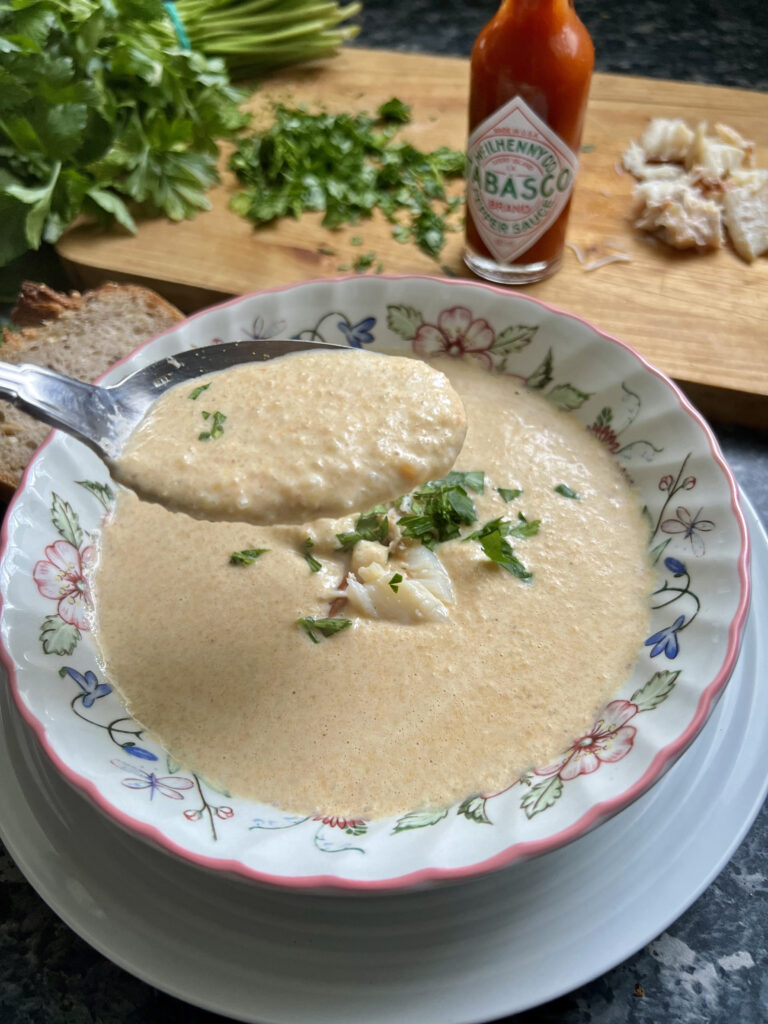 Partan Bree, soupe écossaise de crabe