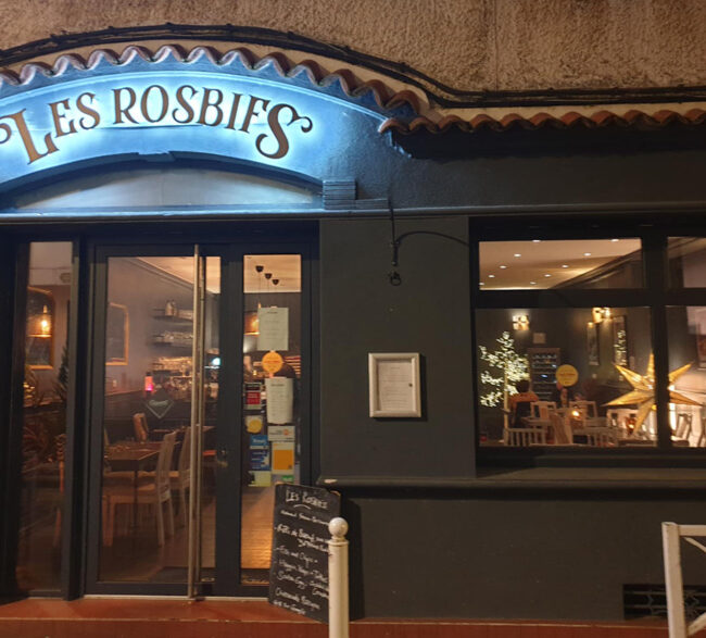 Les Rosbifs Restaurant anglais à Pau