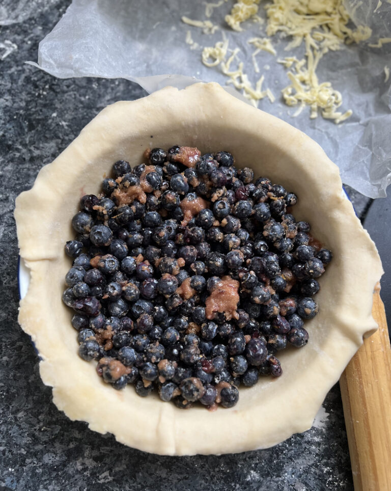 Blueberry pie