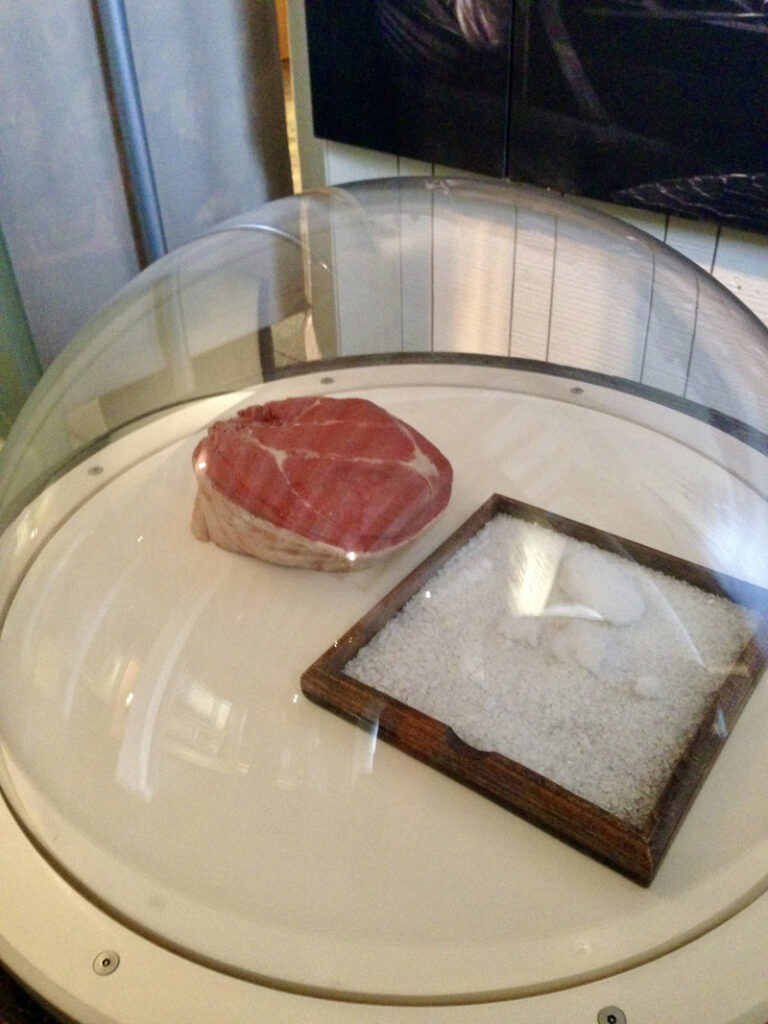 Du bœuf ou du porc salé