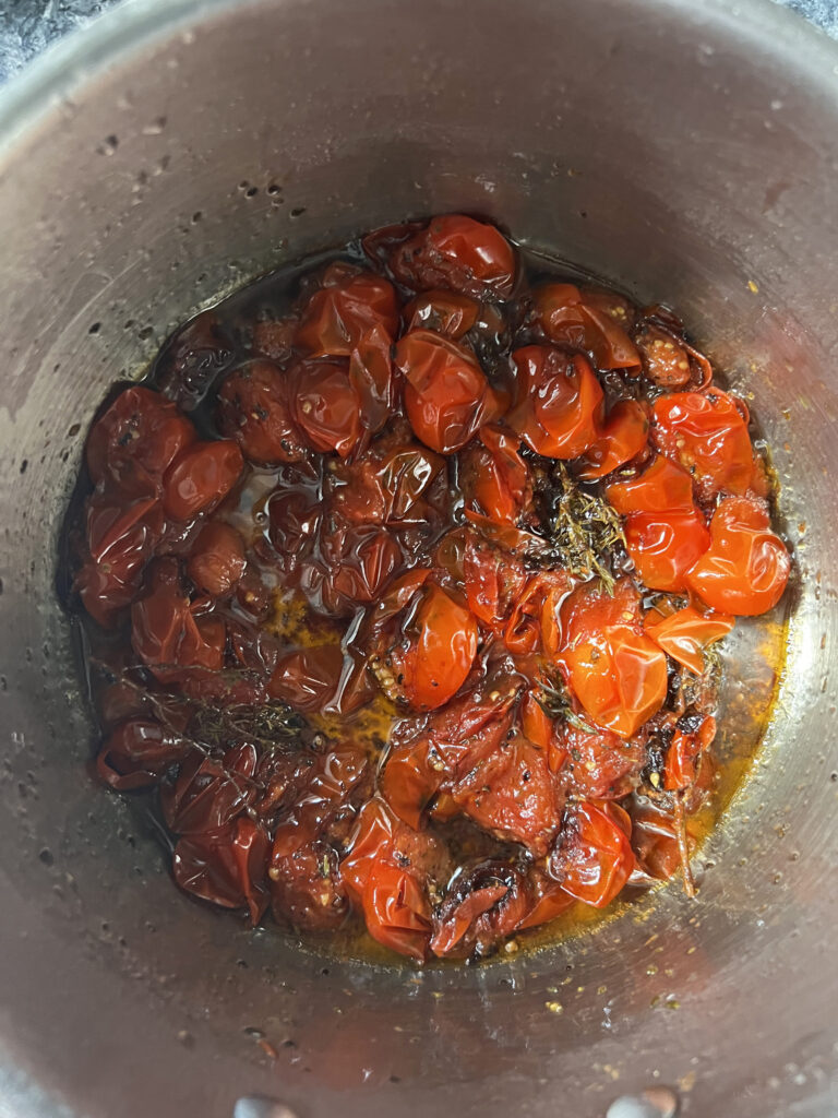 Labneh aux tomates confites d’Ottolenghi
