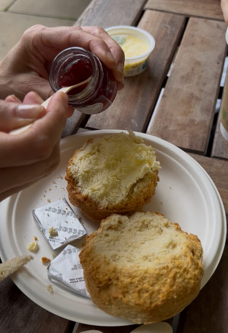 Les scones anglais et le cream tea