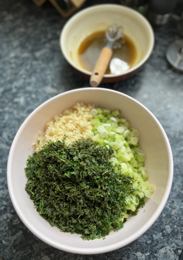 Taboubé vert à la mélasse