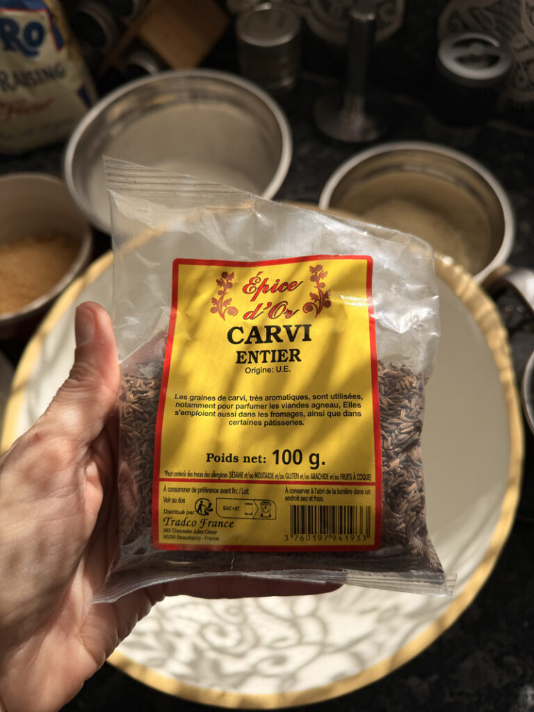 Caraway Seed Cake (cake aux graines de carvi)