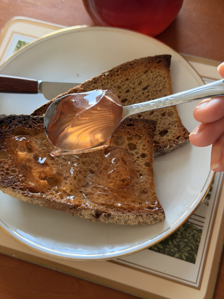 Apple Jelly (gelée de pommes)