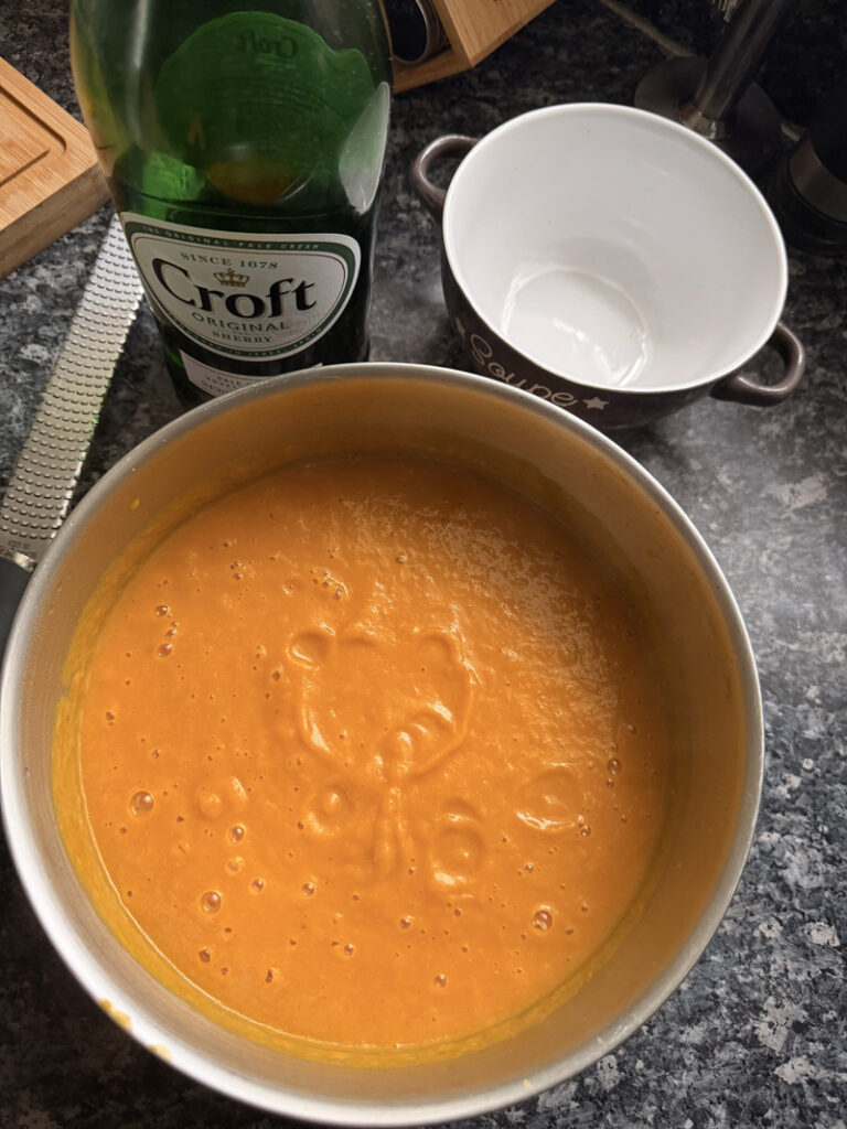 Soupe de potiron du Lincolnshire
