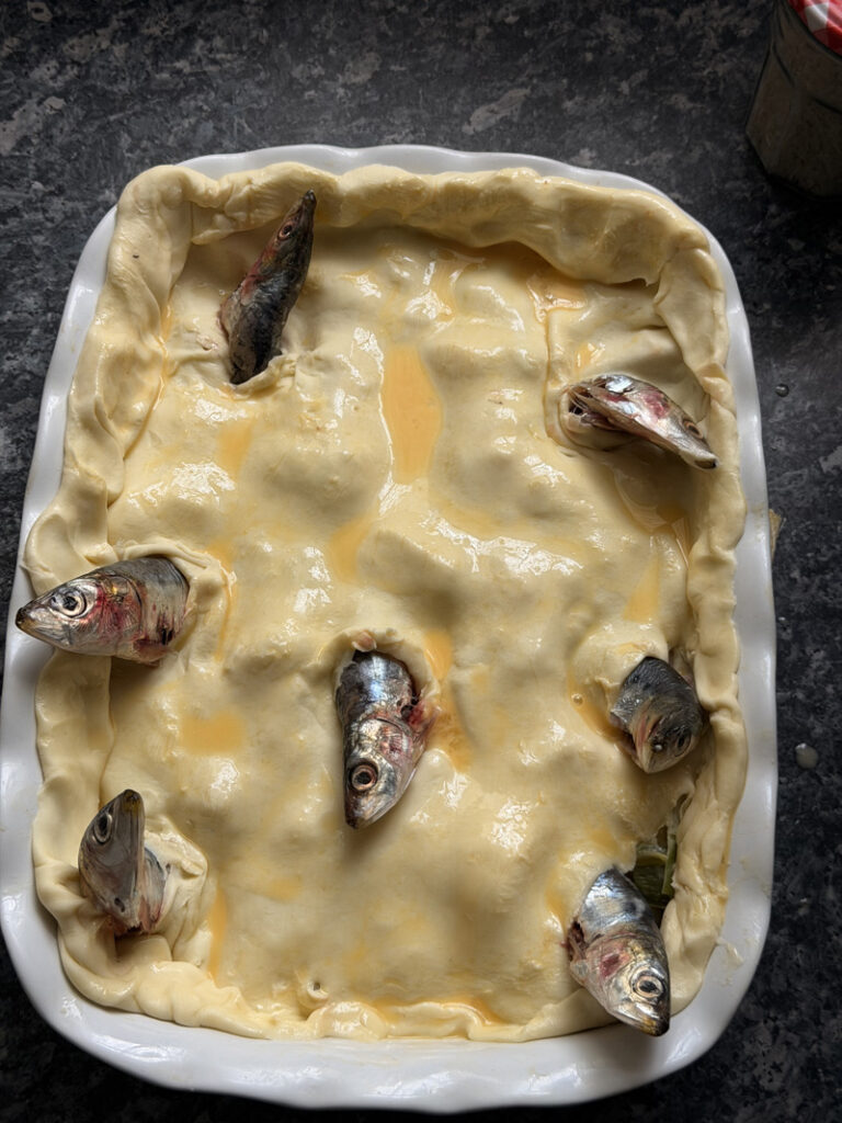 Stargazy Pie, pie traditionnelle des Cornouailles