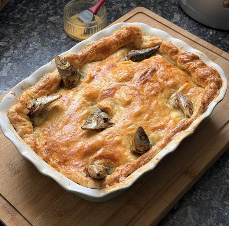 Stargazy Pie, pie traditionnelle des Cornouailles