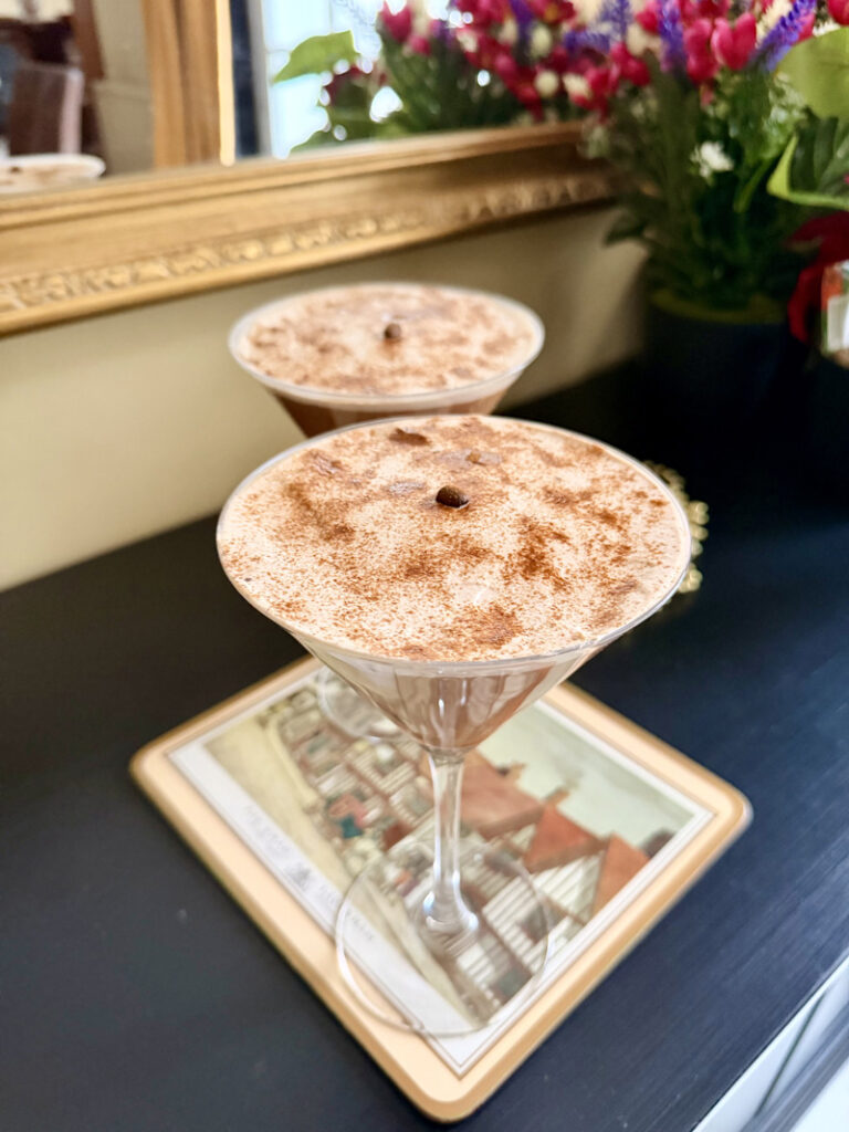 Mousse au chocolat Espresso Martini