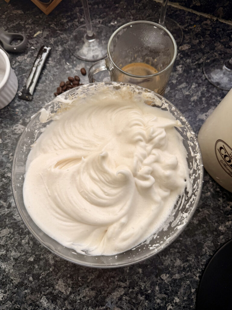 Mousse au chocolat Espresso Martini